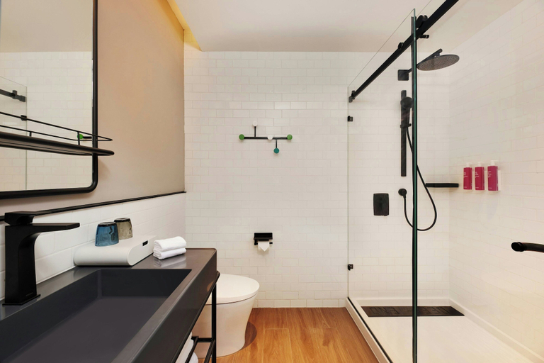 Bathroom 4, Moxy Shanghai Putuo, Shanghai