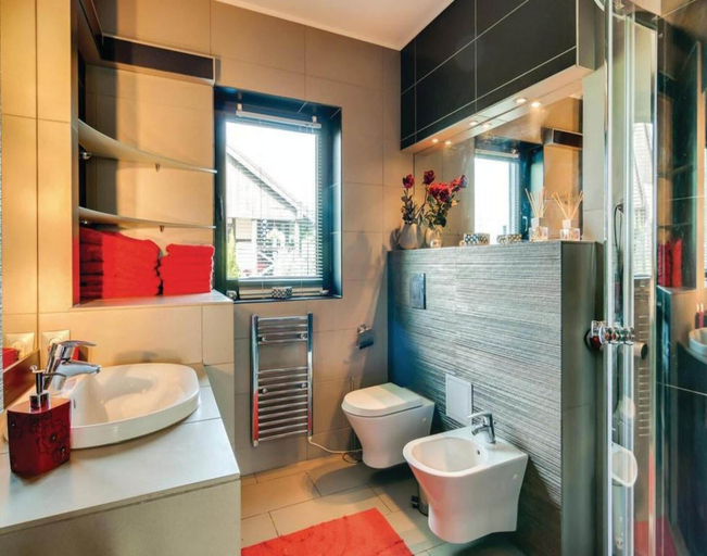 Bathroom, Large Holiday Home by the Lake, Close to the sea, Koszalin