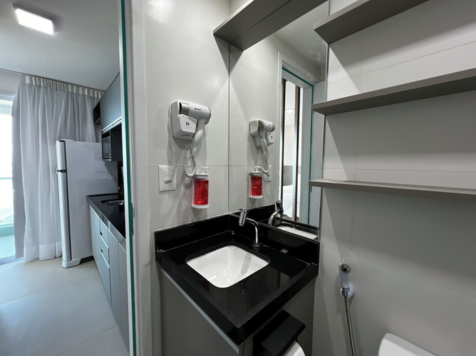 Bathroom 2, RN STUDIO - APTO 1017, Maceió (capital)