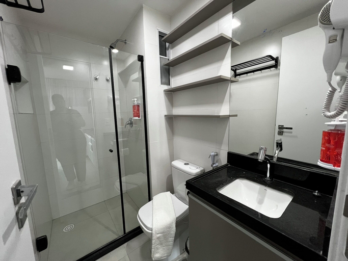 Bathroom 2, RN STUDIO - APTO 1016, Maceió (capital)