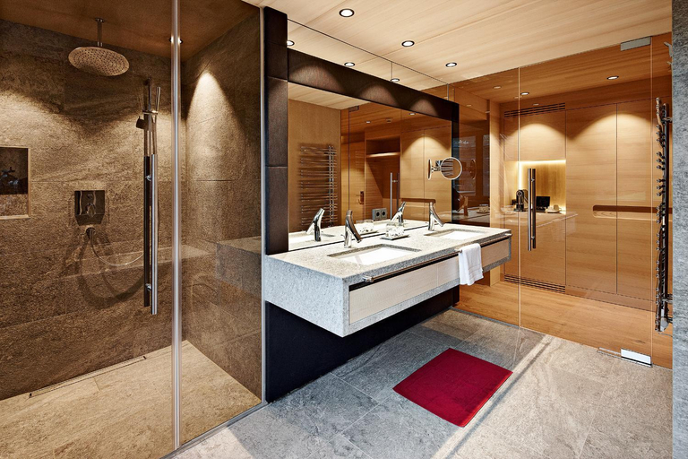 Bathroom, Wellnesshotel Warther Hof, Bregenz
