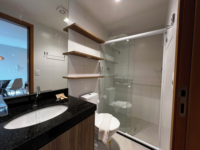 Bathroom 3, Studio Design 3 Apt 604, Maceió (capital)