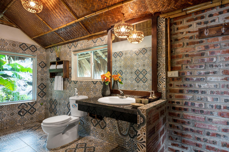 Bathroom 5, An's Eco Garden Resort, Ninh Bình