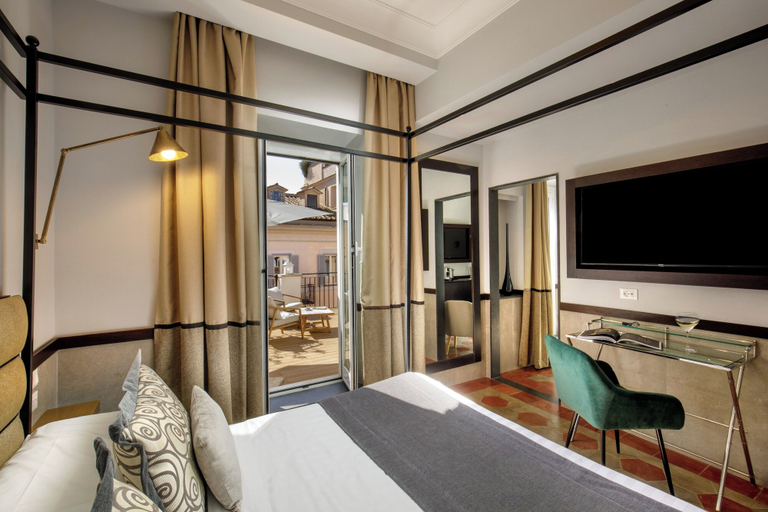 Bedroom 3, Flâneur Suites Corso, Rome