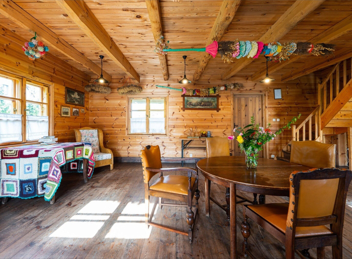 Living room 2, Holiday Home in Belczna Near Klepnicko Lake, Łobez