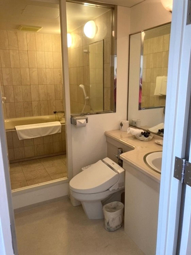 Bathroom 4, Hotel Seawave Beppu, Beppu