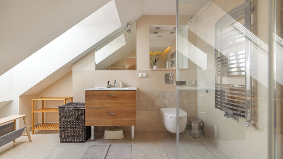 Bathroom 3, Apartamenty Sun & Snow Bursztynowa Rewa, Puck