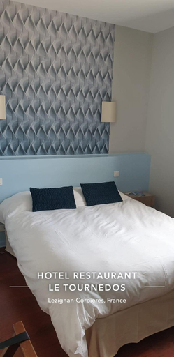 Bedroom 3, Hôtel - Le Tournedos, Aude