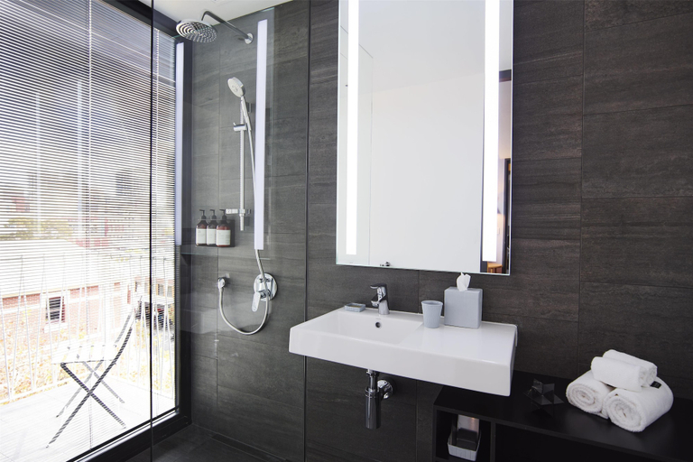 Bathroom 4, Alex Hotel, Perth