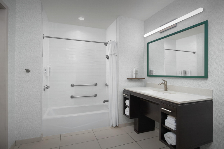 Bathroom 4, Home2 Suites by Hilton Nashville-Airport, Davidson