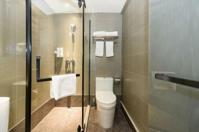 Bathroom 3, Jizhu Auto Business Hotel, Shanghai