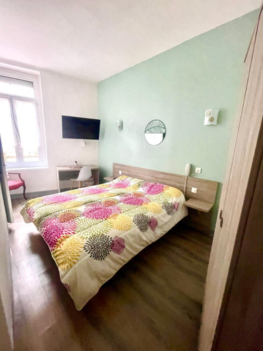 Bedroom 2, Hotel Colisee-Verdun Centre Gare Saint-Roch, Hérault