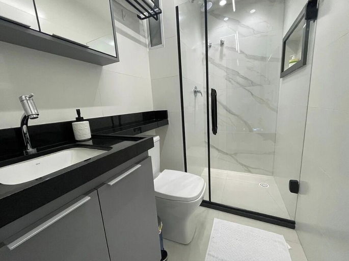 Bathroom, RN STUDIO - APTO 417, Maceió (capital)