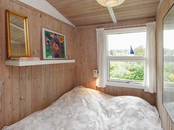 Bedroom, person holiday home in Hojslev, Skive