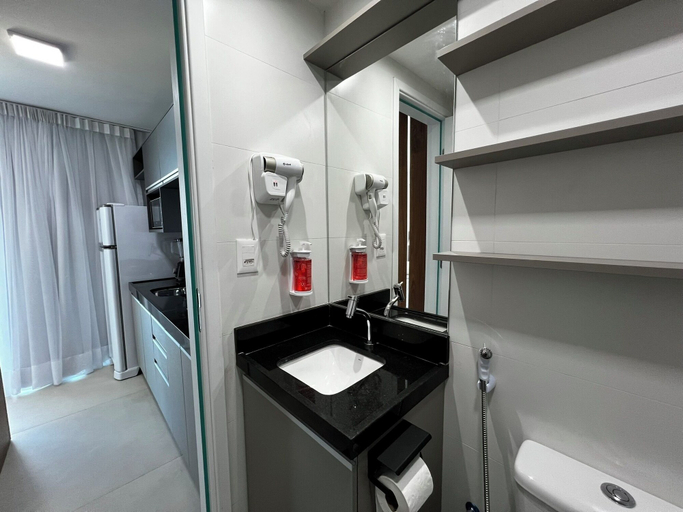 Bathroom 2, RN STUDIO - APTO 1011, Maceió (capital)