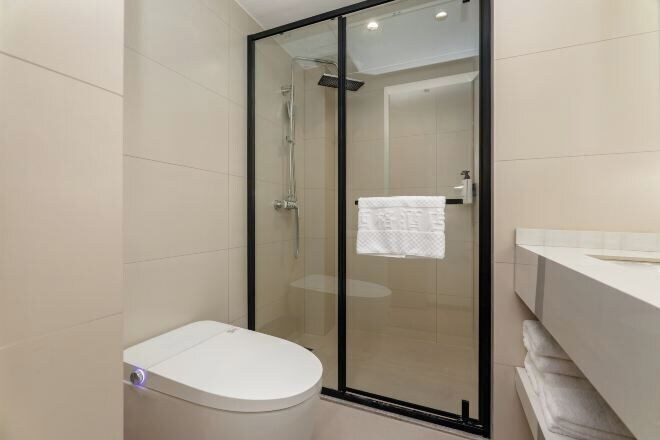 Bathroom 4, Xi Ge Hotel, Chengdu