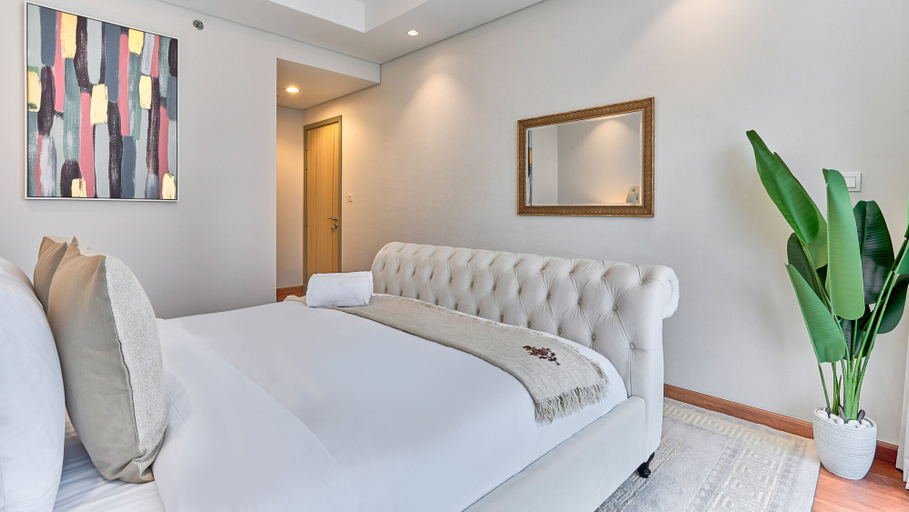 Bedroom, bnbme | Paramount Hotel Midtown | 2 Bdr, Dubai