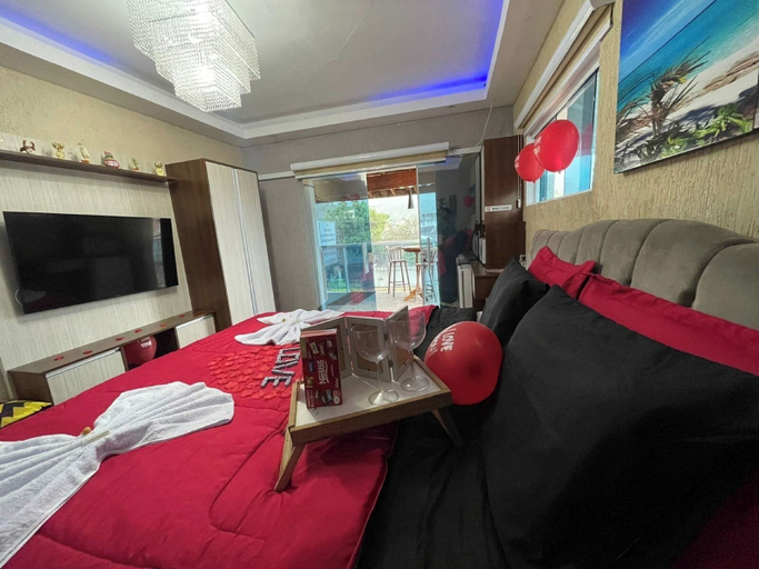 Bedroom 3, Pousada Papito Ubatuba - Praia Perequê-açu, Ubatuba