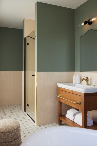 Bathroom 3, Hôtel Noucha, Paris