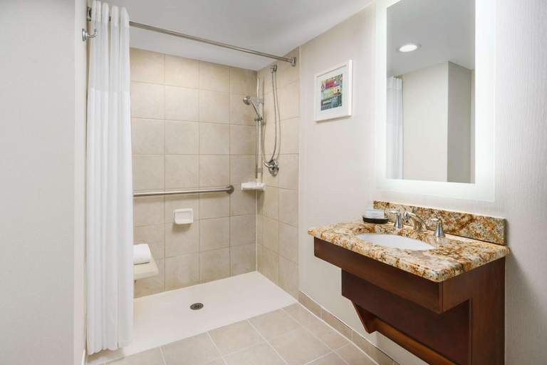 Bathroom 4, Hampton Inn Manhattan-35th St/Empire State Bldg, New York