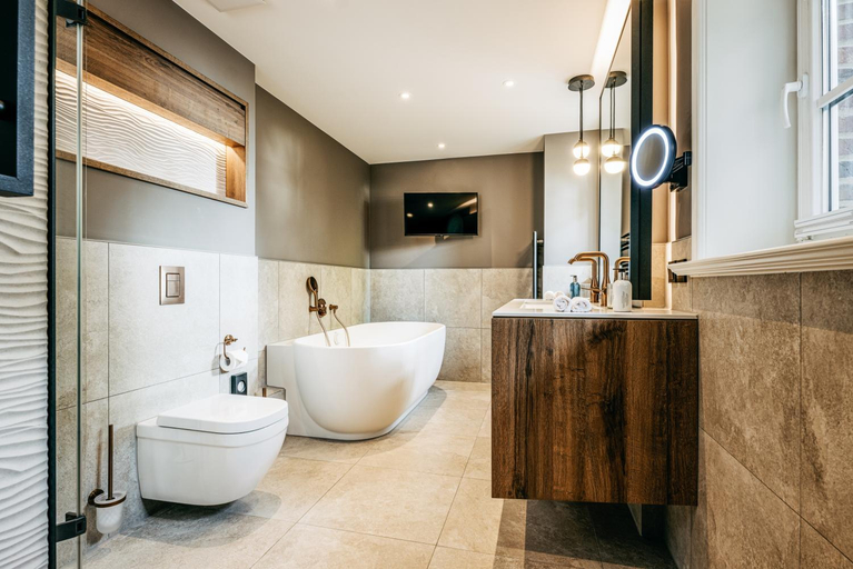 Bathroom 5, Relais & Chateaux Landhaus Stricker, Nordfriesland