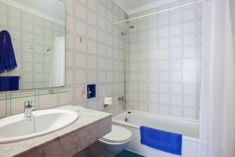 Bathroom, Aparthotel Costa Mar, Las Palmas