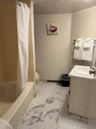 Bathroom 4, Thriftlodge Edmonton, Division No. 11