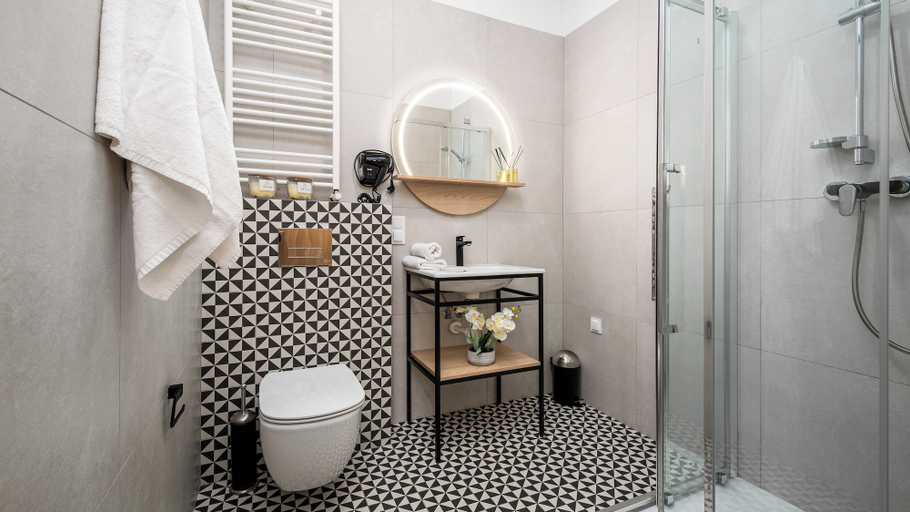Bathroom 3, Apartamenty Sun & Snow Zamoyskiego, Warsaw
