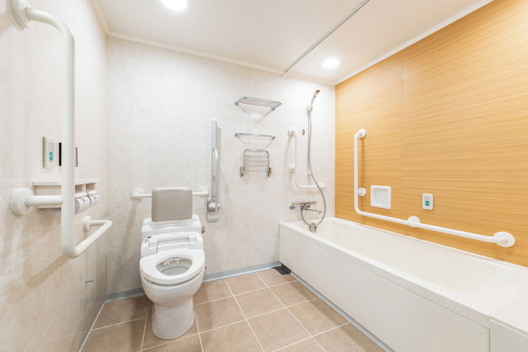 Bathroom 4, Spa Resort Hawaiians Monolith Tower, Iwaki