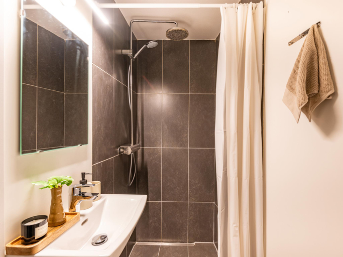 Bathroom, Sanders Downtown, Spacious 3 Bedroom apartment in the center, Copenhagen
