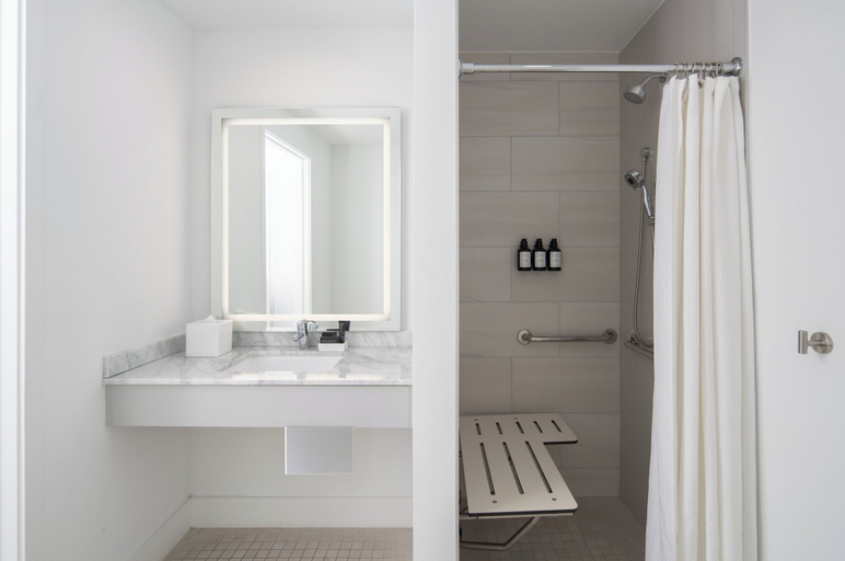 Bathroom 5, Hotel AKA West Palm, Palm Beach