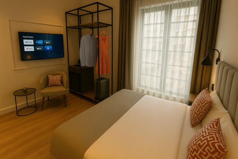 Bedroom 2, Center Port Hotel Karaköy, Beyoğlu
