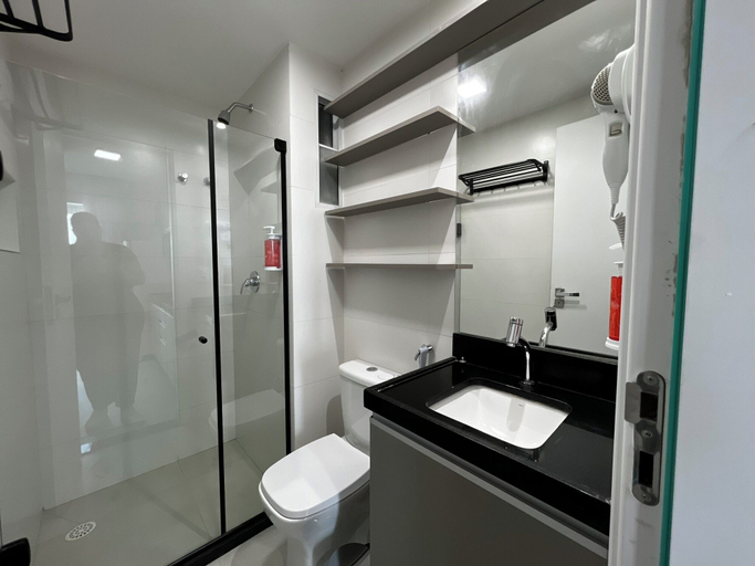 Bathroom 2, RN STUDIO - APTO 1018, Maceió (capital)
