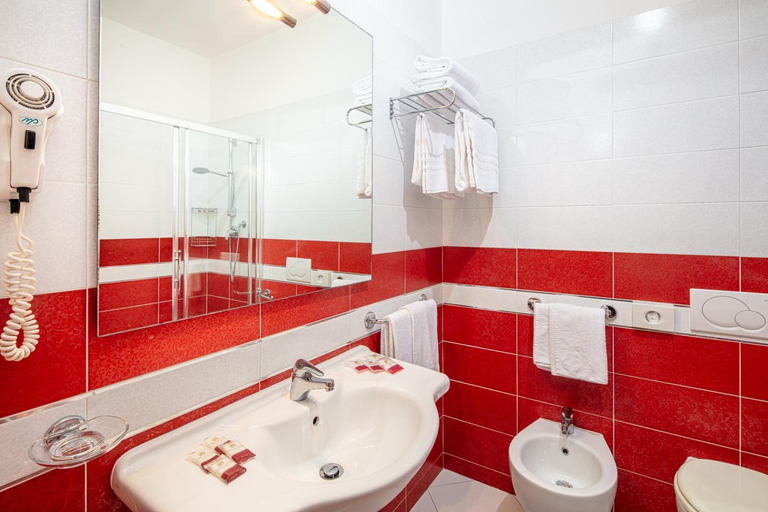 Bathroom 4, Hotel Regina, Udine