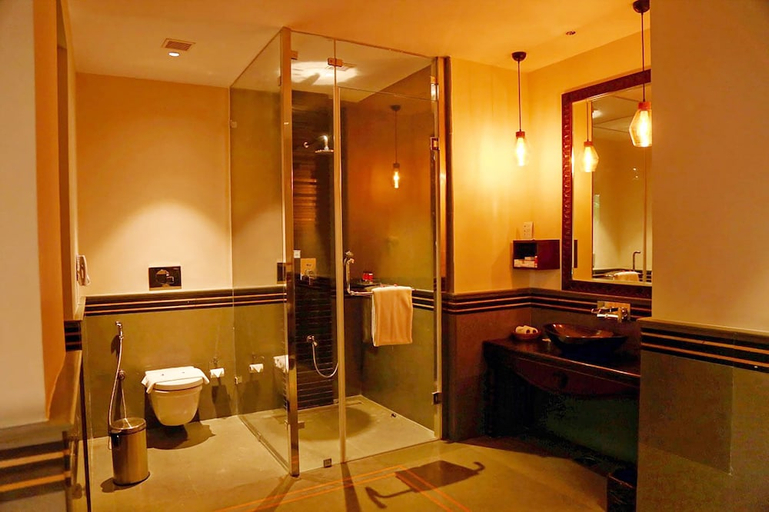 Bathroom 4, Niraamaya Retreats Backwaters and Beyond, Kumarakom, Kottayam
