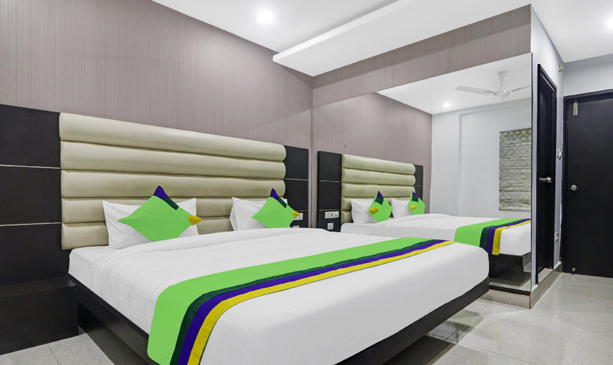 Bedroom 2, Treebo Kruthika Residency, Hyderabad