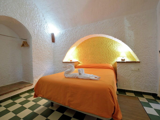 Bedroom 2, Cave House in Guadix with Pool BBQ, Granada