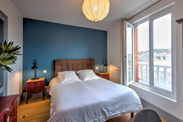 Bedroom 4, Hotel Le Rayon Vert, Seine-Maritime