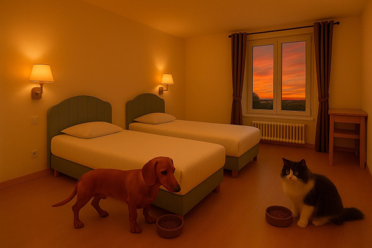Bedroom 5, L'Hôtel du Cirque, Aube