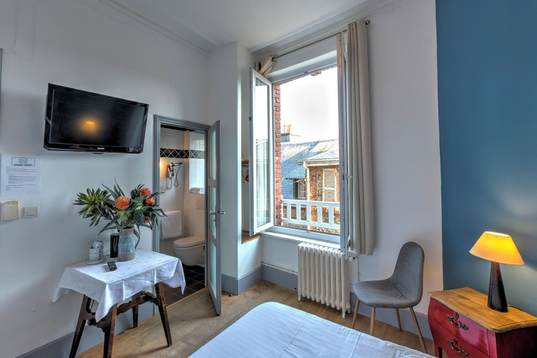 Bedroom 4, Hotel Le Rayon Vert, Seine-Maritime
