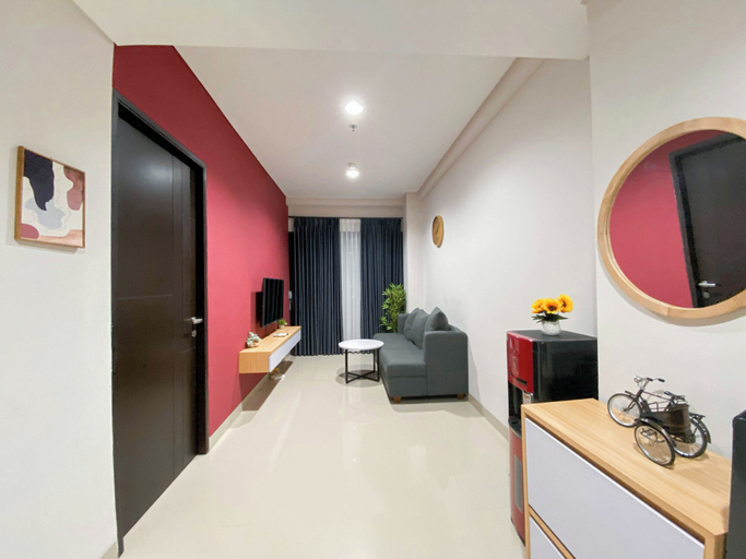 Bedroom 3, Comfortable and Tidy 1BR Patraland Amarta Apartment, Sleman