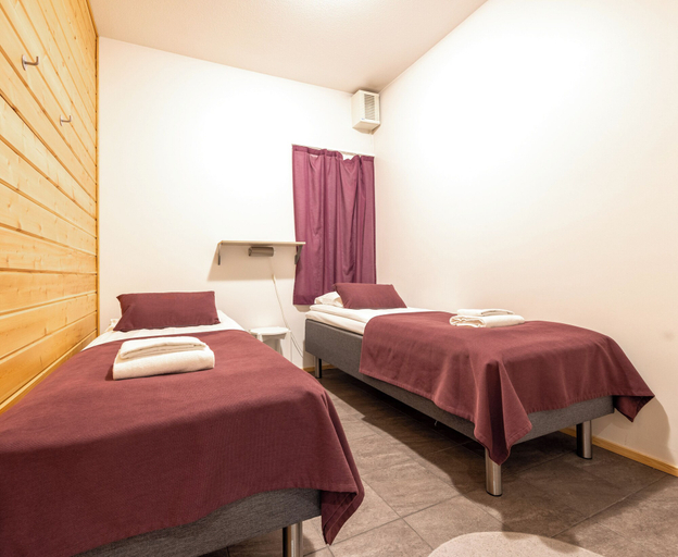 Bedroom, 3BR Holiday Apt. with Sauna, Lapland