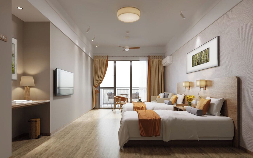 Bedroom 4, Q-Box Hotel Hangzhou Bay Ningbo