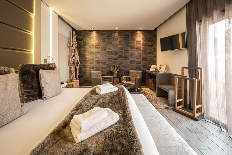 Bedroom 3, Hotel Le Parc - La Table de Franck Putelat, Aude