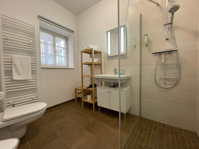 Bathroom 3, Urlaub im Fachwerk - Klink, Harz