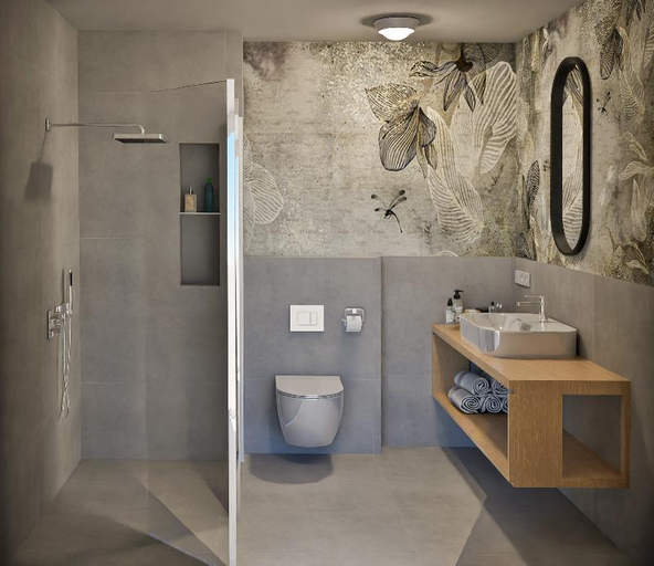 Bathroom 4, Hotel Laurentum, Tučepi
