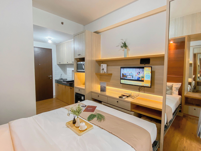 Bedroom, Good Place and Cozy Studio at Transpark Cibubur Apartment, Bekasi