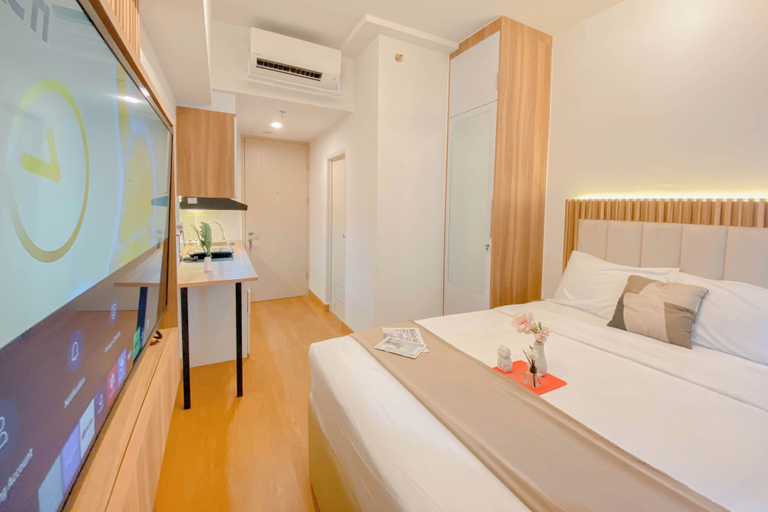 Bedroom 3, Cozy Studio at 37th Floor Tokyo Riverside PIK 2 Apartment, Tangerang