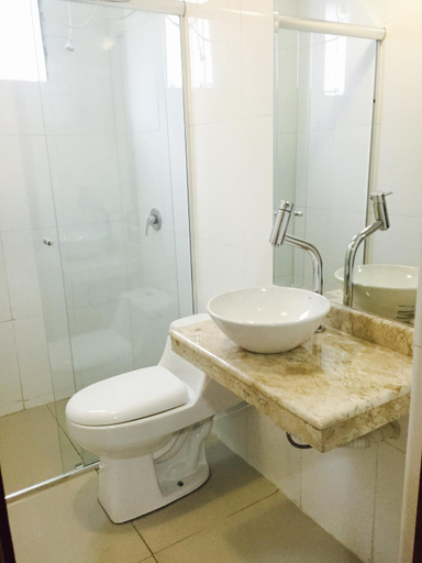 Bathroom, Hotel Palmeiras, Santana do Livramento