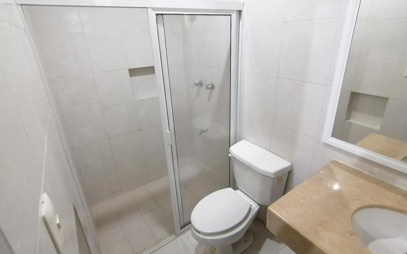 Bathroom 4, Hotel Paraíso Seyba, Champotón